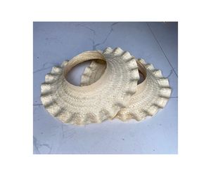 หมวกหลอดเดินทางธรรมชาติหมวกฤดูร้อนที่ได้รับแรงบันดาลใจจากชาวเม็กซิกันผ้าทอมือเวียดนามสำหรับชายหาดกลางแจ้ง/แบบลำลองวาดด้วยมือโลโก้ตามสั่ง - Product Image 3