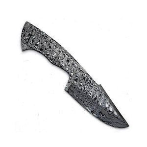 Lame vierge en acier Damas, faite à la main, à motif, matériau de fabrication sur mesure, lame vierge en acier Damas de qualité supérieure - Product Image 2