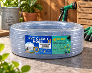 Tuyau PVC Transparent KARYON, Tuyau d'Eau Flexible en PVC Transparent, Tuyau d'Eau Transparent, Tuyau PVC 3.2mm, Tuyau PVC 6mm, Tuyau PVC 8mm, 10m - Product Image 6