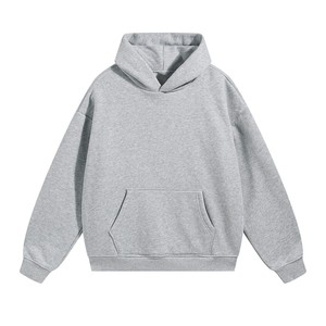 เสื้อฮู้ดดี้ผ้าฝ้ายแบบหนา สวมใส่สบายๆ สำหรับผู้ชาย เหมาะสำหรับออกกำลังกาย ผลิตจากโรงงานโดยตรง - Product Image 1