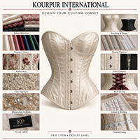 Corsets amincissants entièrement personnalisés pour femmes matures en cuir véritable/PU, antibactériens, séchage rapide, sans coutures, TNT