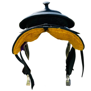 Silla de montar western de cuero hecha a mano y personalizada para caballo. Todos los colores. - Product Image 3