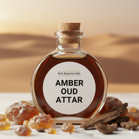 Amber Oud Attar Arabe Traditionnel Huile de Parfum Non Alcoolisée pour Usage Quotidien et Cadeaux