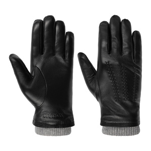 Gants en cuir thermiques pour femmes, pour un usage quotidien, des fêtes et l'hiver, compatibles avec les écrans tactiles - Product Image 5