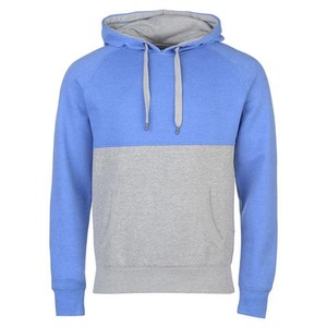 Sudadera con Capucha Personalizada para Hombre, Color Morado y Gris, Diseño de Bloques de Color, Dos Tonos, Estilo Raglán, Felpa, Oversize, Streetwear, Algodón - Product Image 3