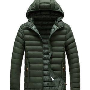 เสื้อแจ็คเก็ตพัฟเฟอร์มีฮู้ด ดีไซน์ลายควิลท์ ปิดด้วยซิป มีกระเป๋าข้างสองช่อง ปลายแขนเสื้อยางยืด ฮู้ดถอดออกได้ เสื้อแจ็คเก็ตน้ำหนักเบา สำหรับผู้ชายและผู้หญิง - Product Image 4