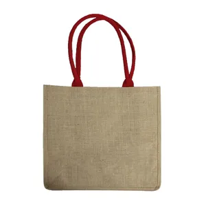 Bolsa de lona ecológica personalizada al por mayor, bolsa de algodón natural original con logotipo impreso étnico esencial para llevar de compras - Product Image 3