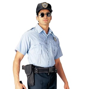 Camisas de Uniforme para Guardias de Seguridad al por Mayor para Hombre, 65% Poliéster, 35% Algodón - Product Image 5