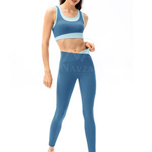 Ensemble de yoga pour femmes, best-seller, faible MOQ, couleur unie, dernier design, prix de gros - Product Image 1