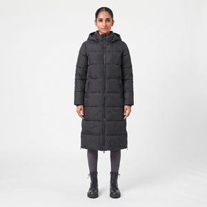 Veste longue matelassée à capuche pour femme, manteau d'hiver chaud, style décontracté, veste rembourrée en duvet - Product Image 6