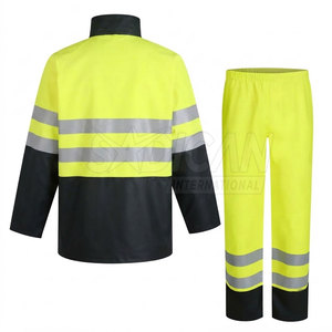 Trajes de Trabajo de Poliéster de Alta Visibilidad, Cómodos y Transpirables, Material Duradero de Alta Calidad en Venta - Product Image 2