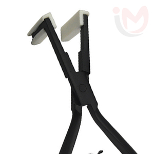 Pince à extensions de cheveux en acier inoxydable, outil professionnel de salon IMANS ENTERPRISES IE-HX-0167 - Product Image 2
