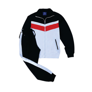 Survêtement d'hiver haut de gamme pour homme avec fermeture éclair intégrale, couleurs personnalisables, en molleton 100% coton, style streetwear, service OEM - Product Image 1
