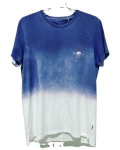 T-shirt décontracté à manches courtes et col rond pour homme BD, 100 % coton, coupe classique, respirant, tie-dye, délavé, personnalisé, uni - Product Image 1