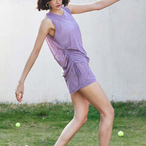 Camiseta sin mangas de algodón elástico de primera calidad para mujer – Top de moda estilo Y2K - Product Image 2