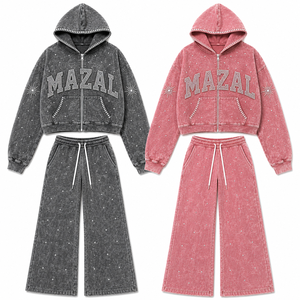 Chándal de Forro Polar Directo de Fábrica, Chándal Deportivo con Logotipo Personalizado, Venta al por Mayor de Ropa Deportiva - Product Image 1