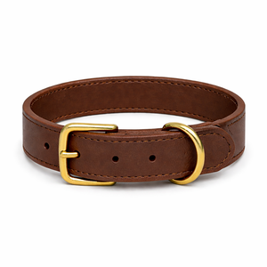 Collar de Cuero Genuino para Perro con Logotipo Personalizado, Venta al Por Mayor, Fabricante de Collares para Mascotas, Servicio OEM ODM para Propietarios de Marcas de Mascotas - Product Image 2