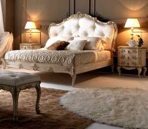 Lit King Size en Bois Massif Sculpté à la Main en Forme d'Arbre Naturel, Design Moderne, Luxueux, Élégant, Royal et Classique, Ensemble de Lit pour Appartement et Maison - Product Image 3