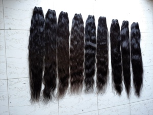 ผมแท้ 7HILLSHUMANHAIR เกรดพรีเมียม 100% ผมอินเดียธรรมชาติแบบเวฟ  แบบเส้นเดียว  ไม่ผ่านการแปรรูป  ผมแท้แบบ Remy  แบบเป็นมัด  สำหรับต่อผม - Product Image 1