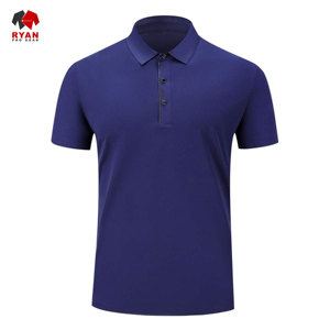 Chemises polo personnalisées Ryan Pro Gear pour hommes, style pull, avec logo personnalisé, design ODM - Product Image 1