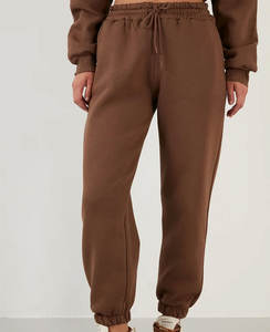 Sudadera con capucha y cremallera de gran tamaño con logotipo personalizado para mujer, conjunto de pantalones de chándal, técnica impresa, chándal de mujer del fabricante - Product Image 3