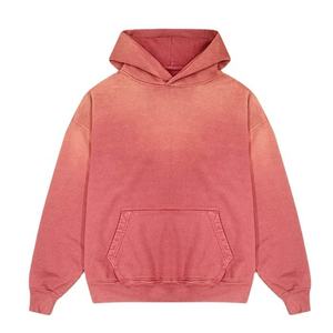 OEM Streetwear Cotton Heavyweight Oversized Double Layered Fleece Hoodie Unisex - Product Image 1