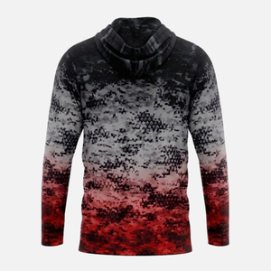 Fishing <b>Hoodie</b> Shirt Long Sleeve UPF 50+ <b>UV</b> <b>Protection</b> Quick Dry Moisture Wicking Breathable Fishing Wear Custom Logo - Product Image 4