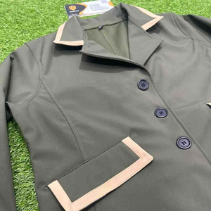 Chaqueta de Equitación Personalizada de Alta Calidad para Mujer, Ligera, de Spandex/Nailon, Larga, Suave y Resistente, para Salto Ecuestre - Product Image 4