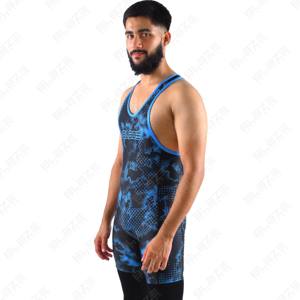 2025 Singlets de lutte hommes Singlet costume de lutte entraînement de gymnastique Singlets de lutte puissance ascenseur haltérophilie vêtements de lutte - Product Image 2