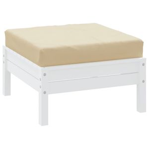 Cuscino per Pallet da esterno in tessuto Oxford Beige - Product Image 3