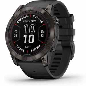 Reloj Inteligente GPS Multideporte Garmin Fenix 7X Pro Sapphire Solar, Nuevo y Auténtico - Product Image 1