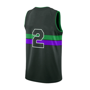 Maillot de basket-ball moderne 100% polyester à séchage rapide, design élégant, coupe athlétique, noms d'équipes personnalisés pour les équipes et les clubs - Product Image 5