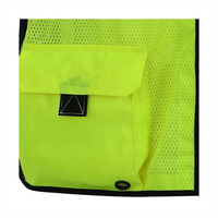 Dernier modèle de gilet de sécurité multifonctionnel à poches, haute visibilité, réfléchissant, fermeture éclair avant, 100% polyester, pour hommes, usage de sécurité