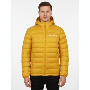 Chaqueta de Invierno Unisex de Primera Calidad, Nueva Moda, Venta al Por Mayor, Chaqueta Acolchada para Hombre, Chaqueta con Capucha, Chaqueta Personalizada OEM - Product Image 1