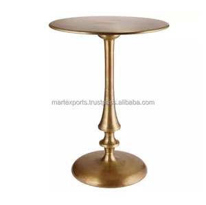 Table d'appoint élégante en métal faite à la main Table d'appoint de designer industriel pour salon chambre café et bureau décor - Product Image 3