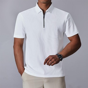 Polo homme de qualité supérieure, polo en coton personnalisé, logo brodé, vêtements de sport de golf, uniforme décontracté, polos vierges en gros - Product Image 2