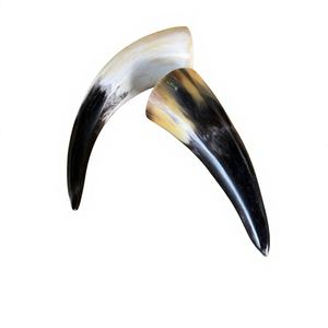 Ensemble de chopes à bière en corne de bœuf de style américain hautement polies, réutilisables, écologiques, lavables au lave-vaisselle, légères, pour Noël - Product Image 1