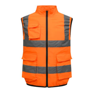 เสื้อกั๊กสะท้อนแสงไนลอนคลาส 2 ไซส์ XXL ความปลอดภัยสูง สำหรับงานก่อสร้างบนถนน  ขั้นต่ำในการสั่งซื้อน้อย - Product Image 5