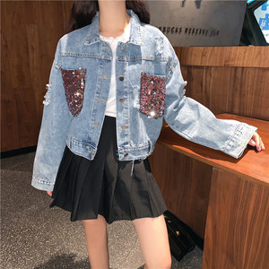 Sustainable Women Denim <b>Jacket</b> Organic Cotton Eco Friendly Jean Coat Manufacturer - Product Image 6