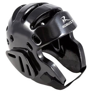 Protectores de Cabeza para Taekwondo de Cuero Vacuno, Transpirables, Ecológicos, Unisex, Ajuste Cómodo para Entrenamiento y Práctica - Product Image 1