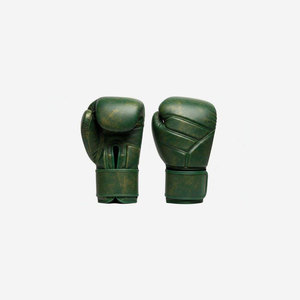 PU Leather High-quality Boxing Gloves MMA Kickboxing Training Hook & Loop Adjustable Wrist <b>Strap</b> Breathable Adult Unisex Beige - Product Image 4