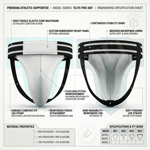 Protector Inguinal Deportivo para Hombre, de Alta Calidad, con Diseño de Logotipo Personalizado, para Artes Marciales, Boxeo, MMA y Deportes - Product Image 2