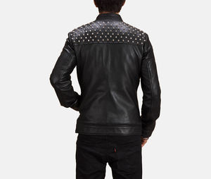 Chaqueta de Cuero para Hombre, Diseño 2026, Chaqueta de Cuero Genuino de Piel de Vaca, Fabricante y Proveedor - Product Image 6