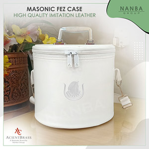 Fez Case White Imitation Leather White Daughter of ISIS Machine EMB Both Logo - Product Image 6