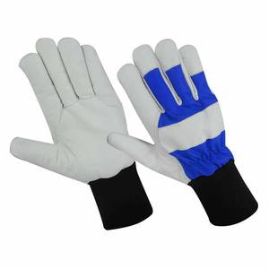 Guantes de Trabajo Resistentes de Cuero de Cabra, Protección Personal, Resistentes al Calor y a las Chispas, Duraderos, Protección para las Manos - Product Image 2