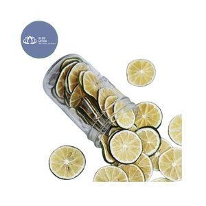 BEST SELLER Tranches de citron vert séché de qualité supérieure, arôme riche, infusion naturelle pour boissons, export - Product Image 1