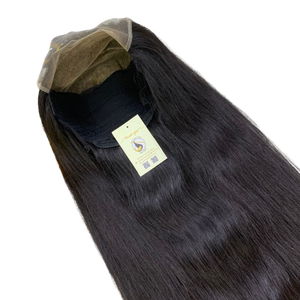 วิกผมปิดลูกไม้5x5 HD ผมมนุษย์เวียดนามผมตรงธรรมชาติสีดำธรรมชาติ - Product Image 1