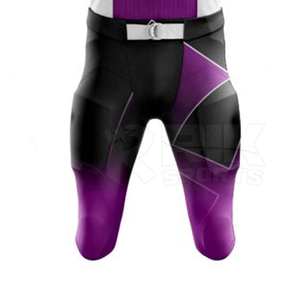 Uniforme de Fútbol Americano Sublimado al por Mayor, Transpirable, con Paneles Laterales de Malla Elástica y Nombre del Equipo - Product Image 3