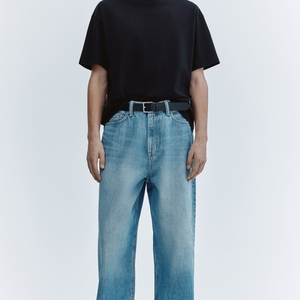 Camiseta de Verano de Alta Calidad de Fábrica, Cómoda, Talla Grande, Cuello Redondo, Patrón Geométrico, Manga Corta, 100% Algodón - Product Image 3
