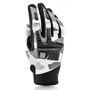Guantes de Motociclismo de Cuero para Carreras, Modelos 2026, Protección Completa para las Manos, Transpirables - Product Image 1